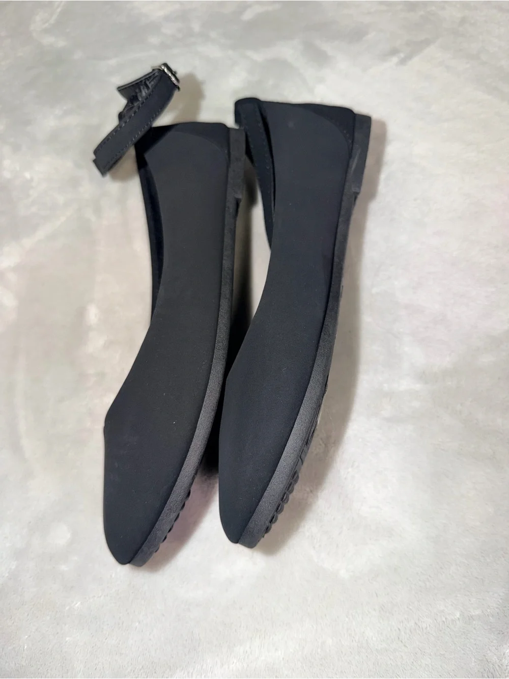 Top Moda Flats with Ankle Strap